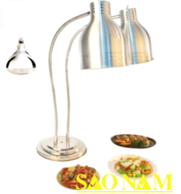 Đèn Hâm Nóng Thức Ăn Đôi