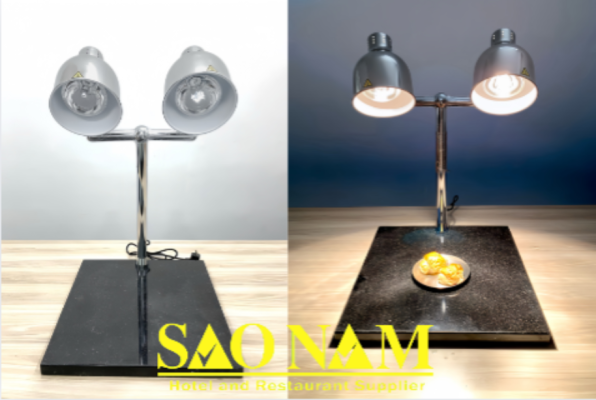 Đèn hâm nóng thức ăn 2 bóng